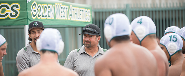 Scott Taylor talking to team