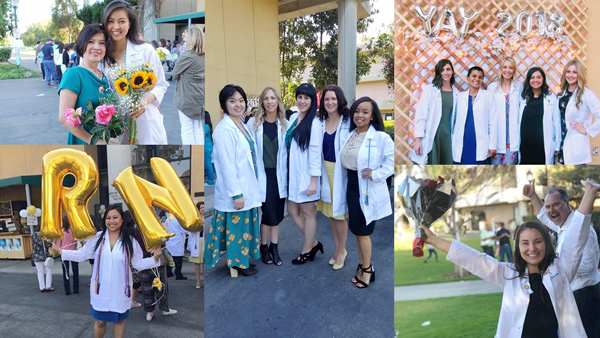 Nursing Spring 2018 graduates and guests