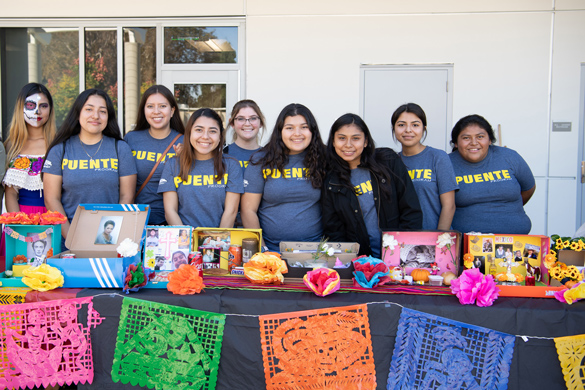 Dia de los Muertos - students