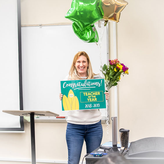 GWC Teacher of the Year - Sunshine McClain