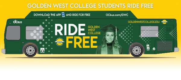 Golden West College Offers Free OCTA Bus Travel to All Enrolled Students 