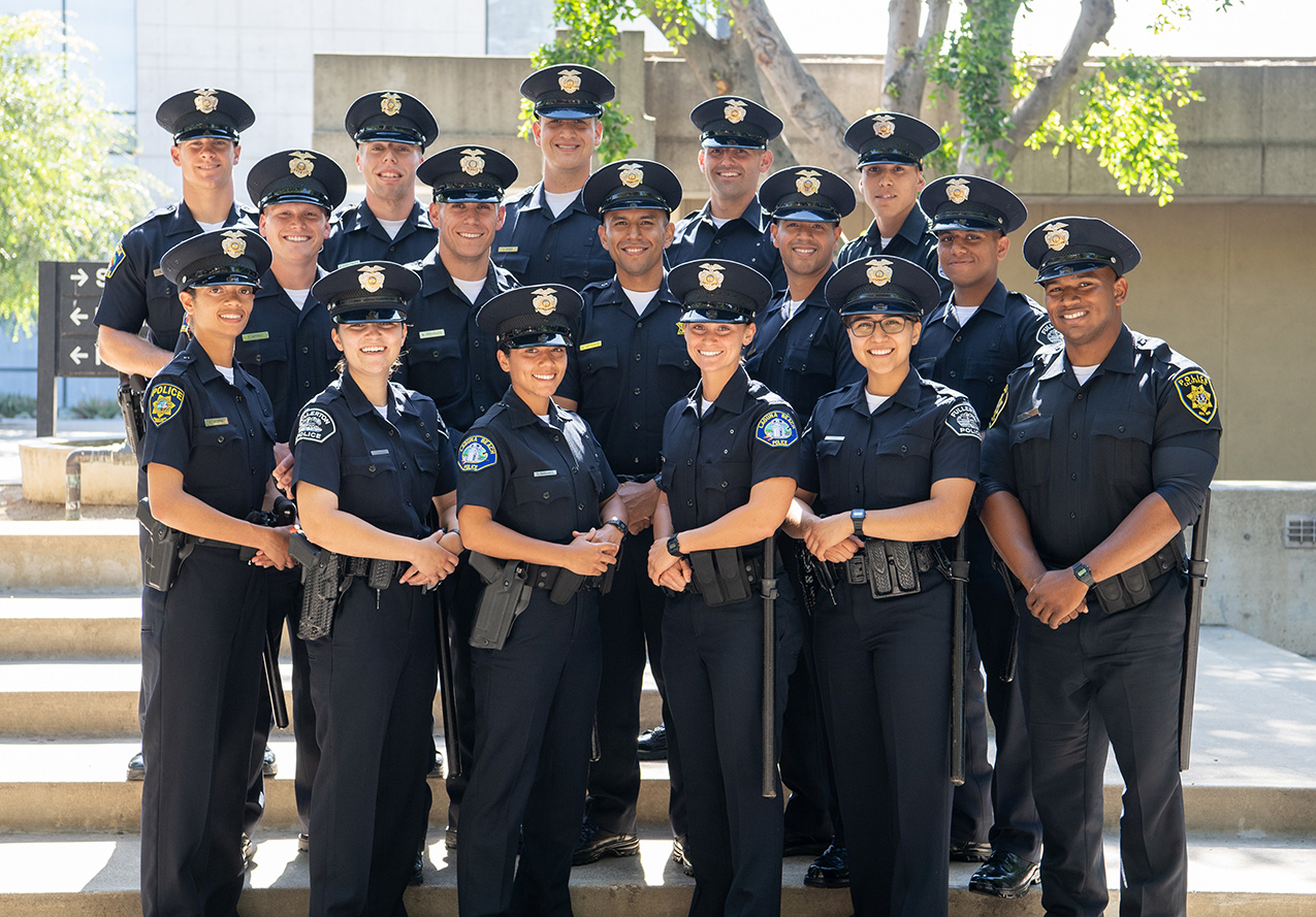 Golden West College's Criminal Justice Training Center Celebrates Class